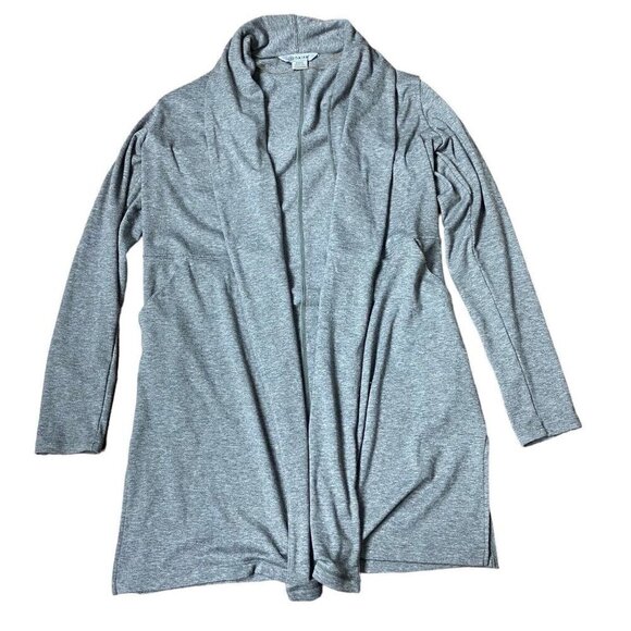 GAIAM Wrap Cardigan Open Longline Sweater Jacket - Picture 1 of 12